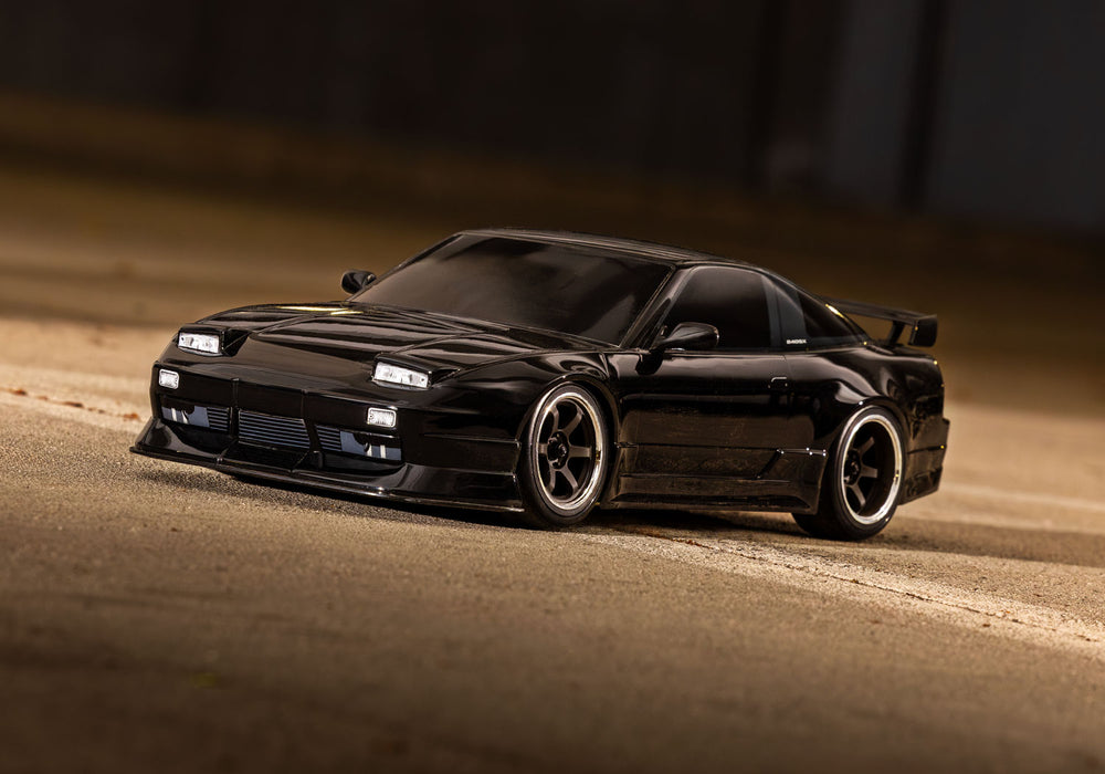 Traxxas TRA105247-4-BLK 4-Tec Drift Nissan 240SX - Black