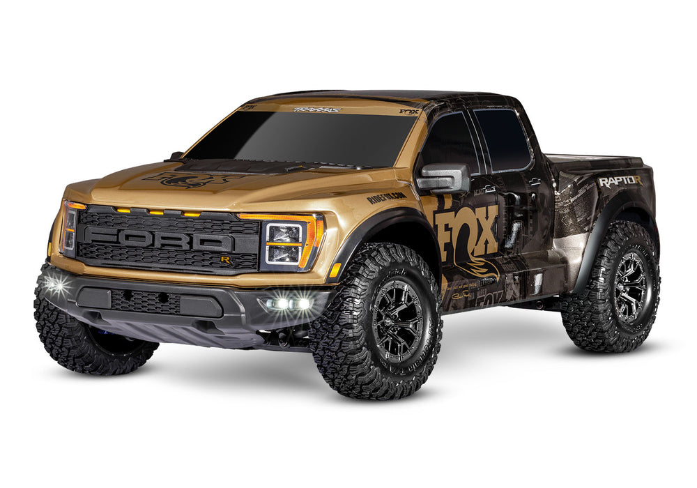 Traxxas TRA101177-4-FOXSE Ford Raptor R 4X4 Ultimate 1/10 Scale 4X4 Brushless Replica Truck GOLD SPECIAL LIMITED EDITION