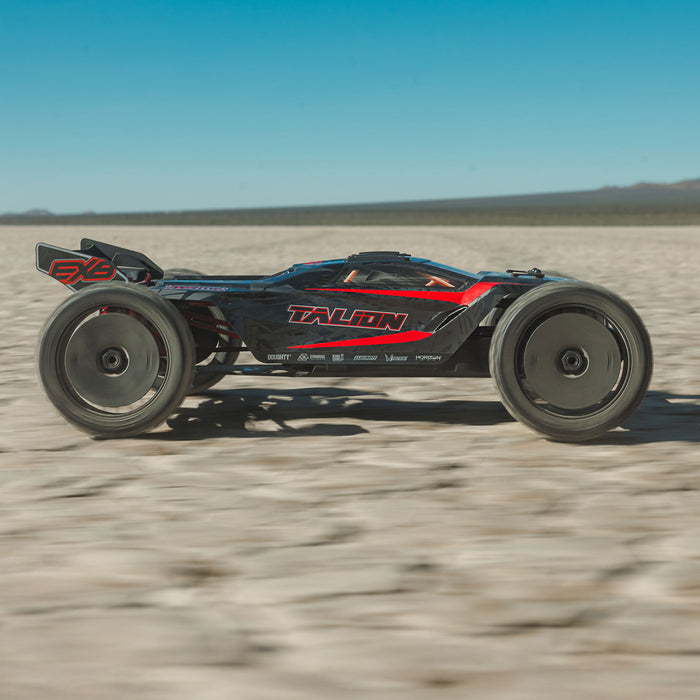 ARRMA 1/7 TALION 6S EXB 4X4 RTR Brushless Speed Truck, Black V6 ARA7707V6T1