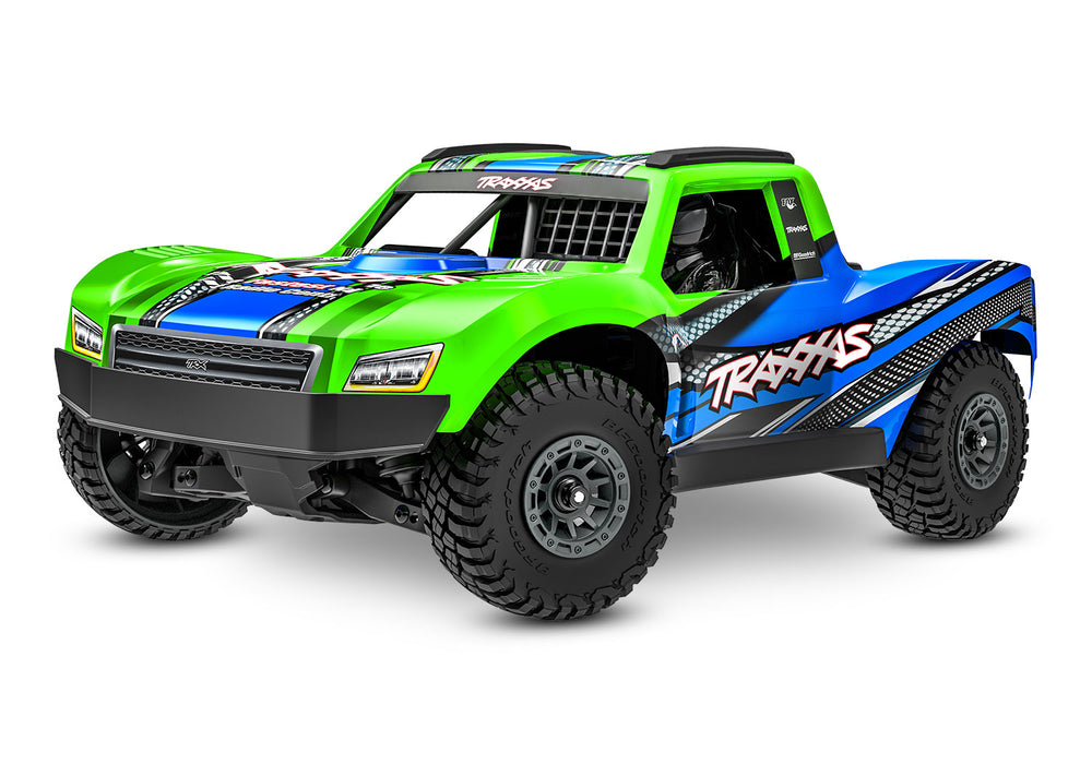 Traxxas TRA108164-1-GRN Mini Slash 4x4 BL-2s 30+ MPH RTR Short Course Truck GREEN Battery and Charger included