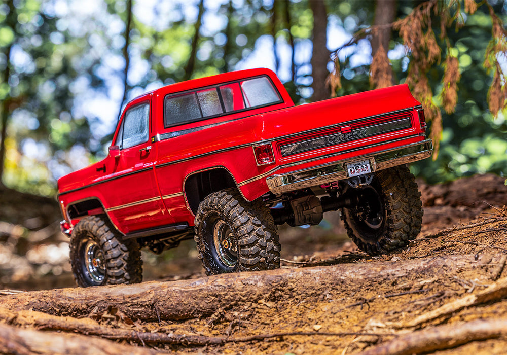 Traxxas 92154-4 TRX-4 Chevy Cheyenne K10 RED SPORT RTR 1/10 TRAIL TRUCK 4X4 - NO Battery & Charger C10 Square Body Chevrolet