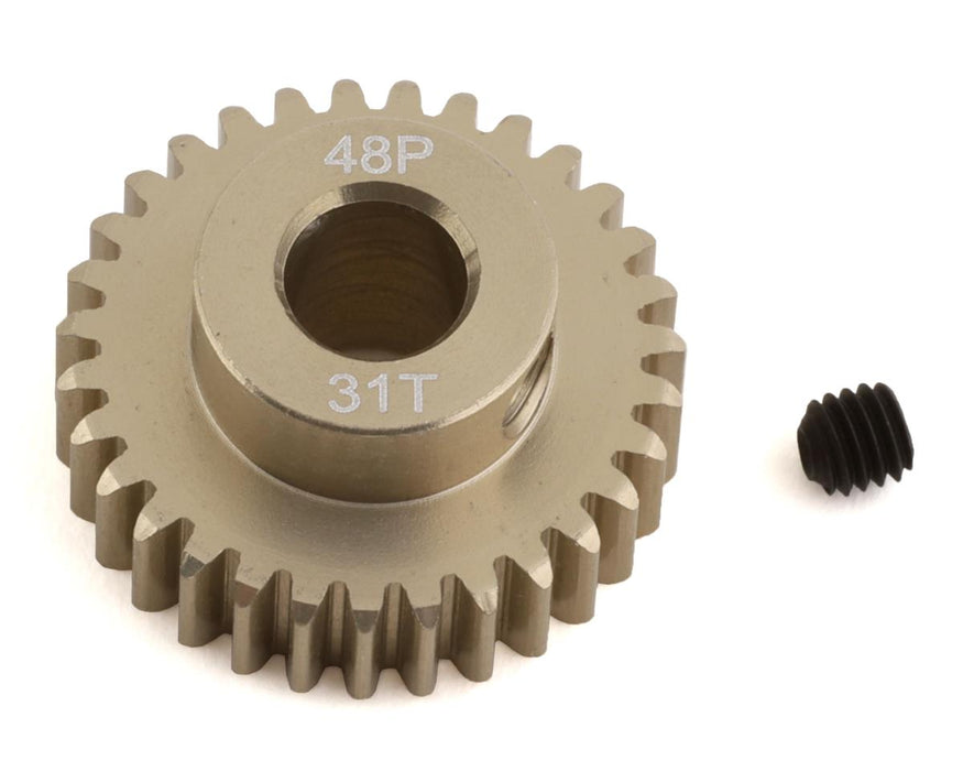 ProTek RC PTK-8651 48P Lightweight Hard Anodized Aluminum Pinion Gear (5.0mm Bore) (31T)