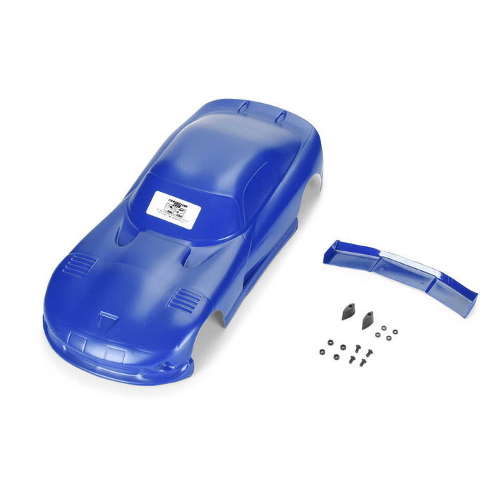 ProLine PRO368413 1/12 Pre-Cut 2002 Dodge Viper GTS Blue Body: Losi NASCAR