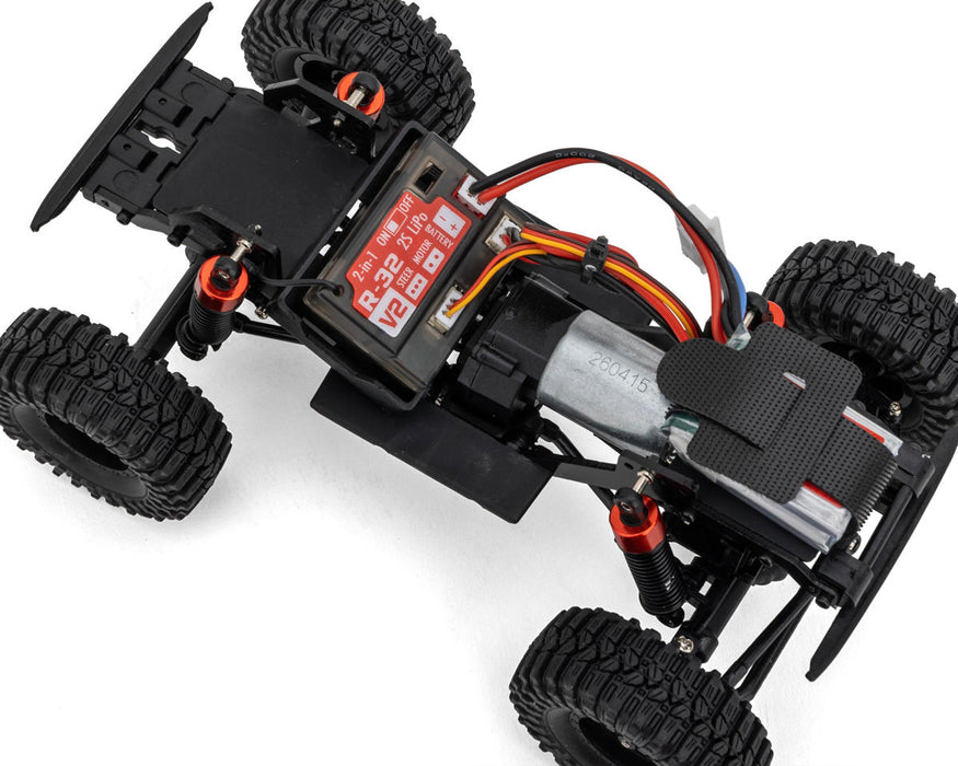 Redcat RER44374 Ascent-32 V2 1/32 4WD RTR Rock Crawler (Green) w/2.4GHz Radio, Battery & Charger