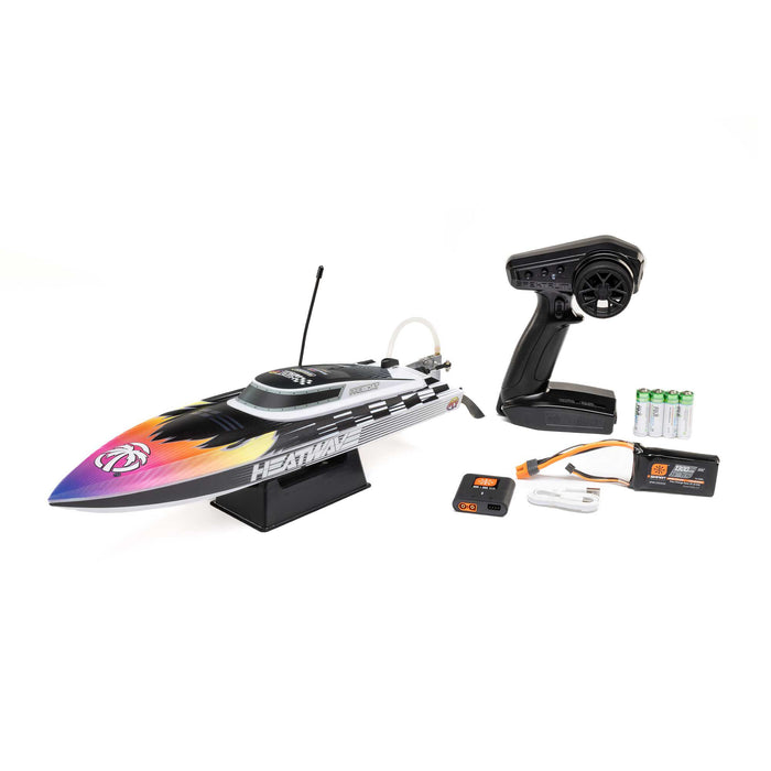 Pro Boat PRB08053T2 Recoil 2 18" Self-Righting Brushless Deep-V RTR, Heatwave