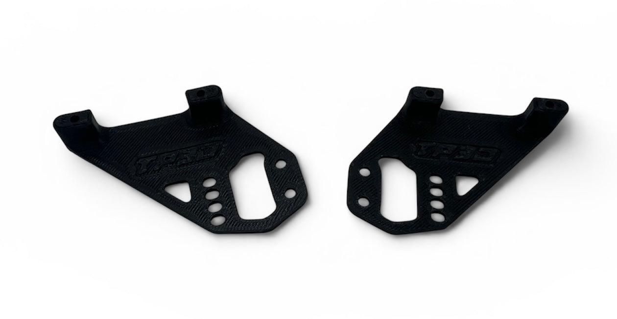 TP3D TP3D Flex Front Sprint Wing Mounts Custom Works Outlaw Rubber Tire Version TP3-CWO-FWM