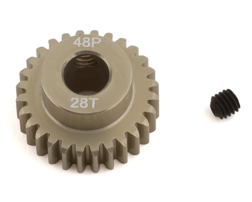 ProTek RC PTK-8648 48P Lightweight Hard Anodized Aluminum Pinion Gear (5.0mm Bore) (28T)