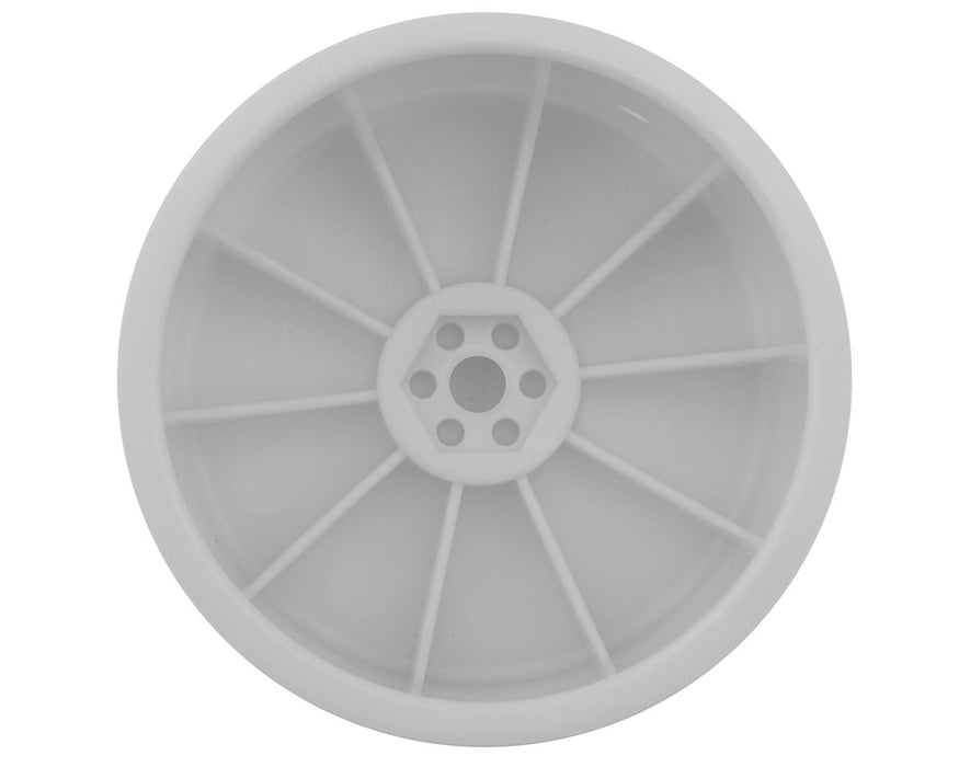 ProTek RC PTK-2758 2.2" Concave Rear 1/10 Buggy Wheels (White) (4) (12mm Hex)