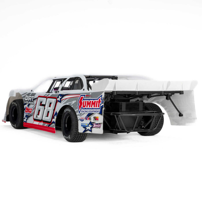 LOSI 1/10 22S 2WD Dirt Oval Late Model RTR White LOS-2168T1 Summit Racing w/SLT2 2.4GHz Radio, Battery & Charger