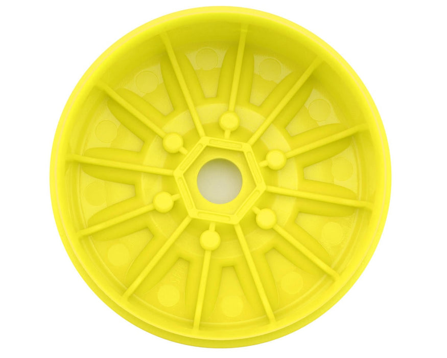 JConcepts Pioneer 83mm 1/8th Buggy Wheels (Yellow) (4) JCO3445Y