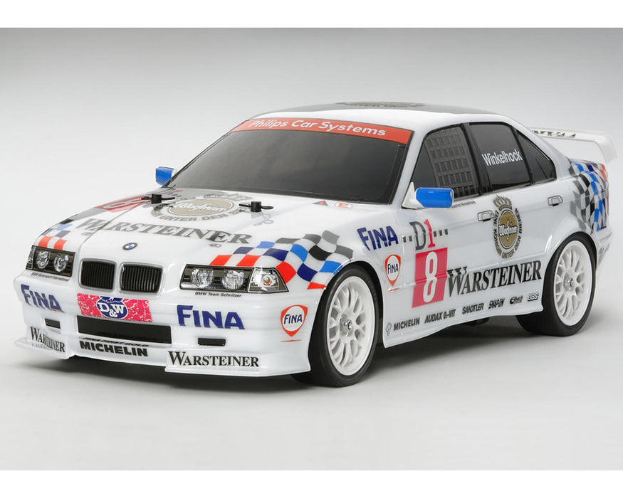 Tamiya TT-01E BMW 318i STW 1/10 4WD Electric Touring Car Kit TAM58516 (Limited Edition) Clear Body