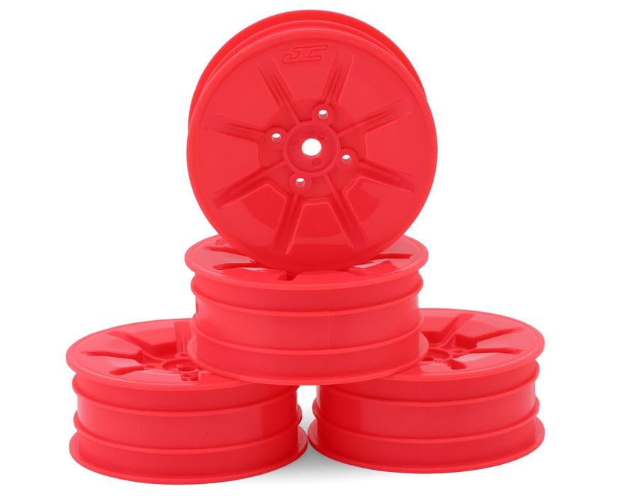 JConcepts Pioneer 2.2 2WD Front Buggy Wheels (Pink) (4) w/12mm Hex JCO3465P