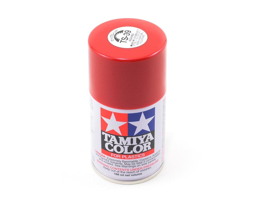 Tamiya TAM85039 TS-39 Mica Red Lacquer Spray Paint (100ml)
