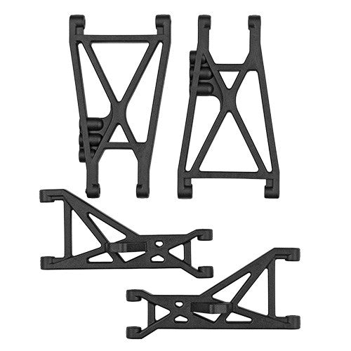 Team Associated ASC7815 RC10T2 Suspension Arm Set, Black