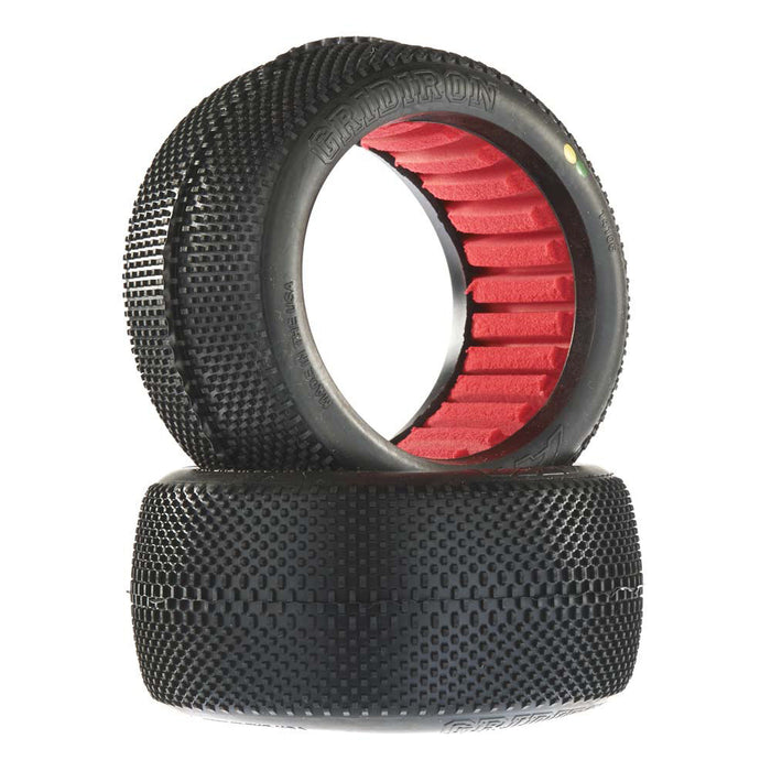 RACE AKA AKA14113XR 1/8 Truggy EVO GridIron Soft Long Wear (2): Truggy