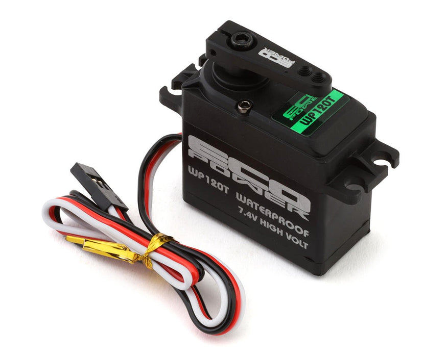EcoPower ECP-120T WP120T Waterproof High Torque Metal Gear Servo for 1/10 4wd Traxxas™, ARRMA™, Axial™, Losi™ & others
