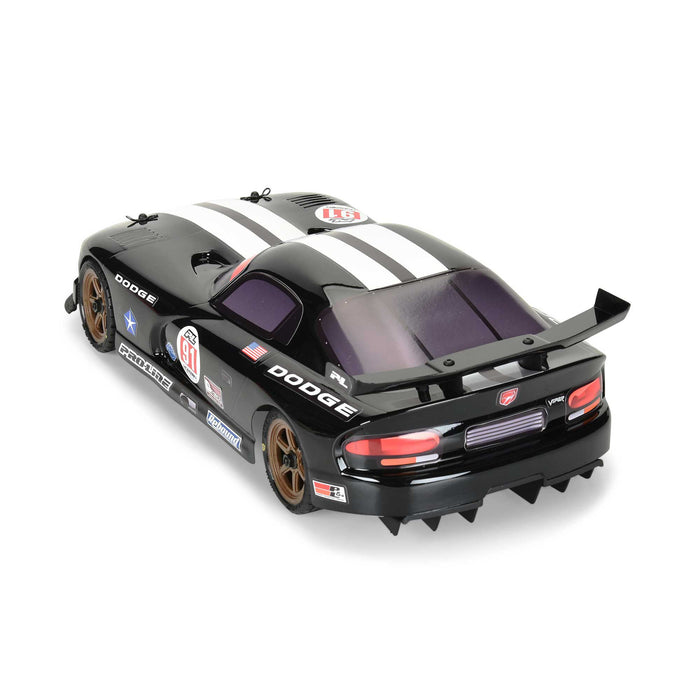 ProLine PRO368414 1/12 Pre-Cut 2002 Dodge Viper GTS Black Body: Losi NASCAR