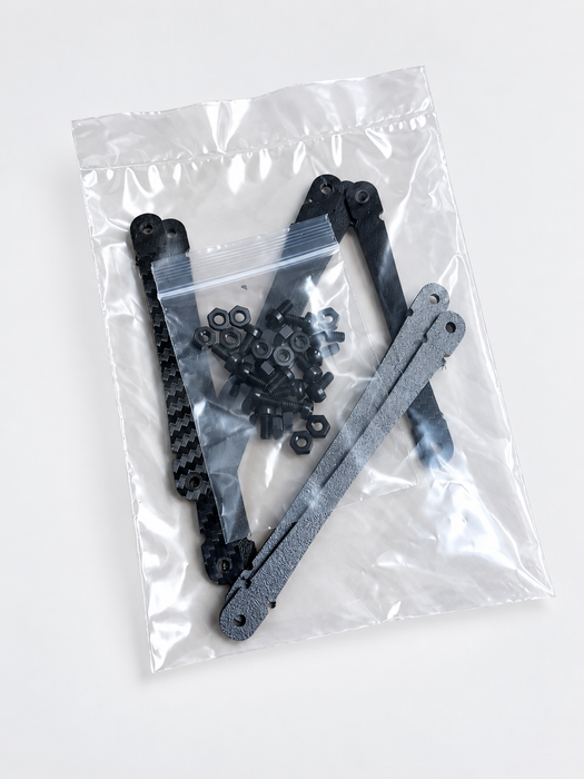 TP3D APEX 1/10 Late Model Complete LM Body with Braces Kit and Adjustable Spoiler .030" Thickness