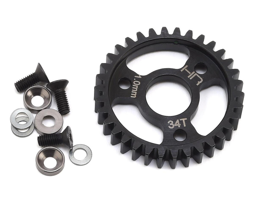 Hot Racing Steel Mod 1.0 Spur Gear for Traxxas E / Revo 34T HRASRVO434