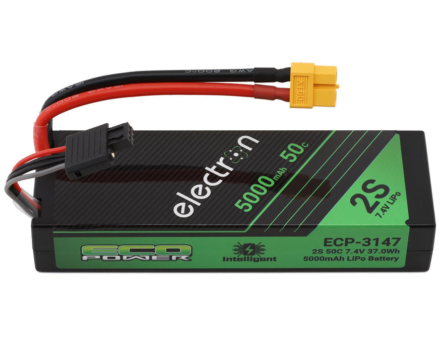 EcoPower "Electron" 2S 50C Intelligent LiPo Battery w/XT60 Connector 7.4V 5000mAh ECP-3147