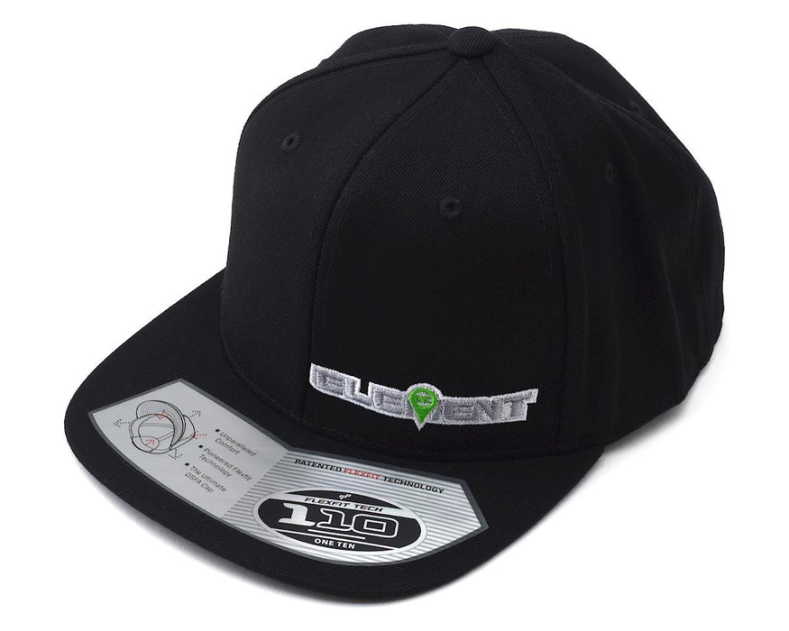 Team Associated Element RC ASCSP261 Flatbill Snapback Hat (Black) (One Size Fits Most)