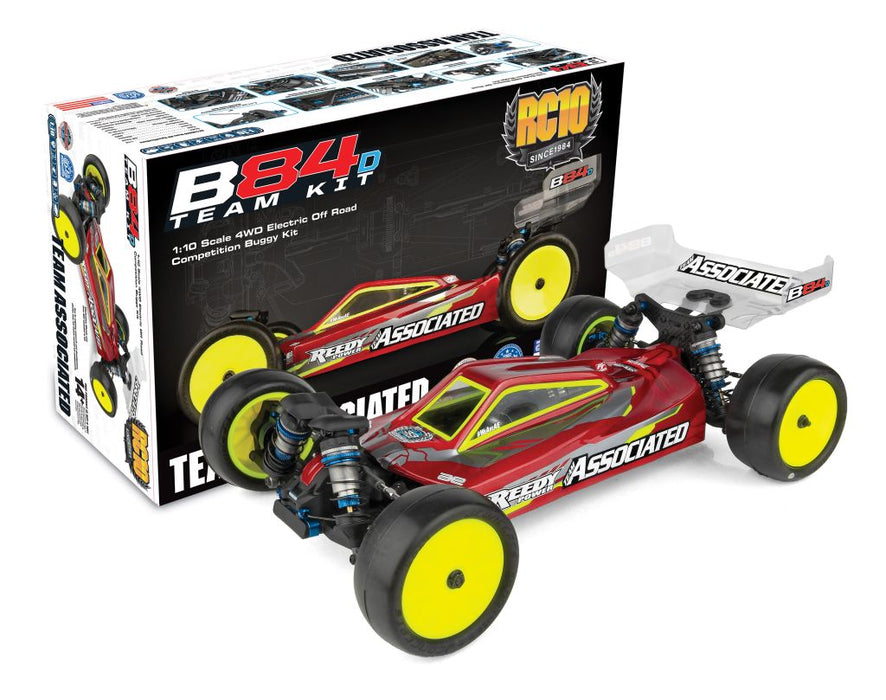 Team Associated ASC90051 RC10B84D 1/10 4WD Off-Road Electric Buggy Kit (Dirt) B84D
