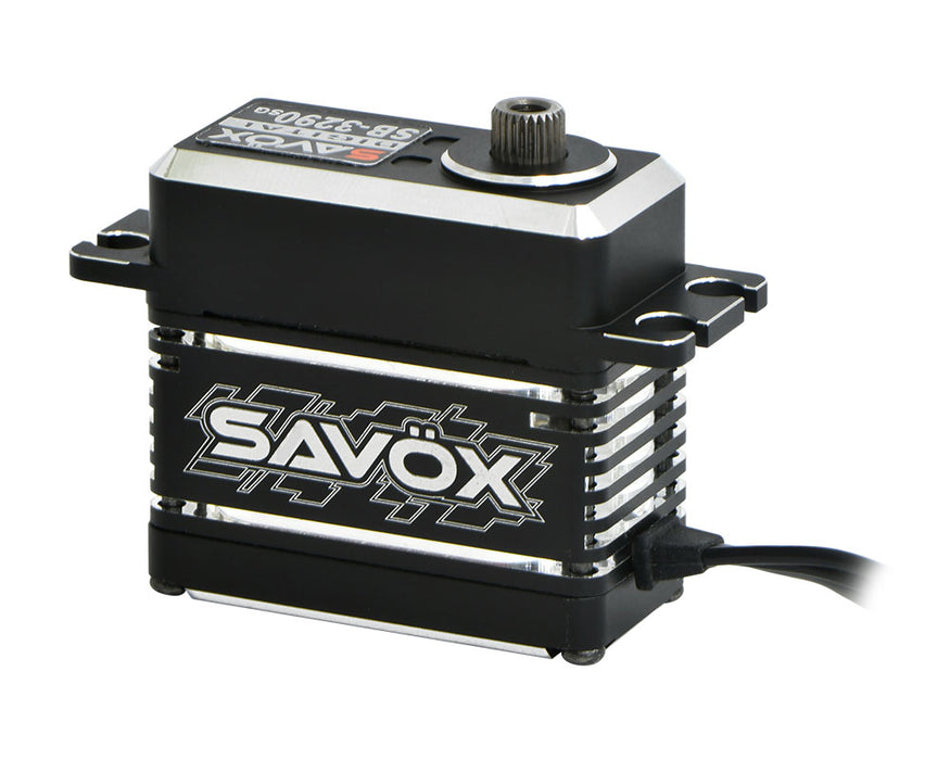 Savox SAVSB3290SG-BE High Torque, High Voltage Brushless Servo, Black, 0.11sec / 1041.6 oz/in @ 8.4V