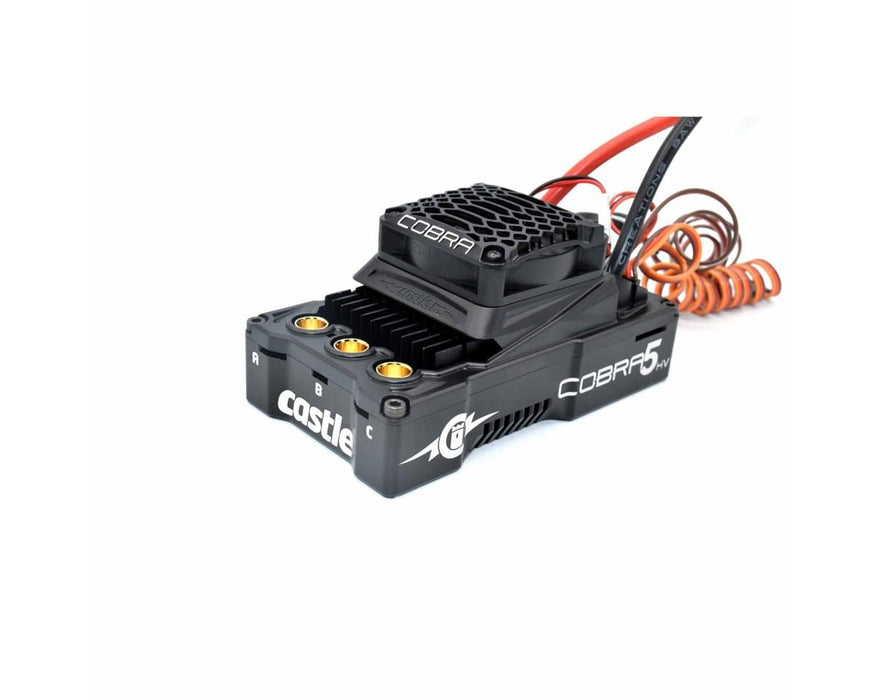 Castle Creations CSE010-0178-00 Cobra 5 HV 12S 1/5 Sensored Brushless ESC