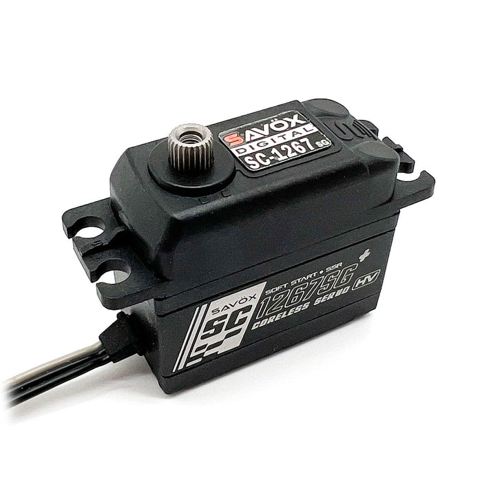 Savox Black Edition, High Torque Digital Servo, 0.085sec / 347.2oz @ 8.4V SAVSC1267SGP-BE