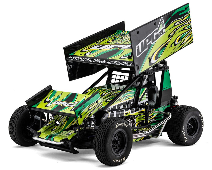 UpGrade RC UPG-14294 "Flame" Graphic Set for Losi® 22S™ Sprint Car (Green)