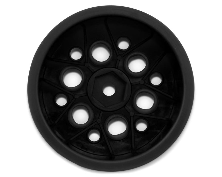 Pro-Motion PMT7020-B 2.2" Magnum 1/10 Dirt Oval Wheel Rear (Black) (4) w/12mm Hex