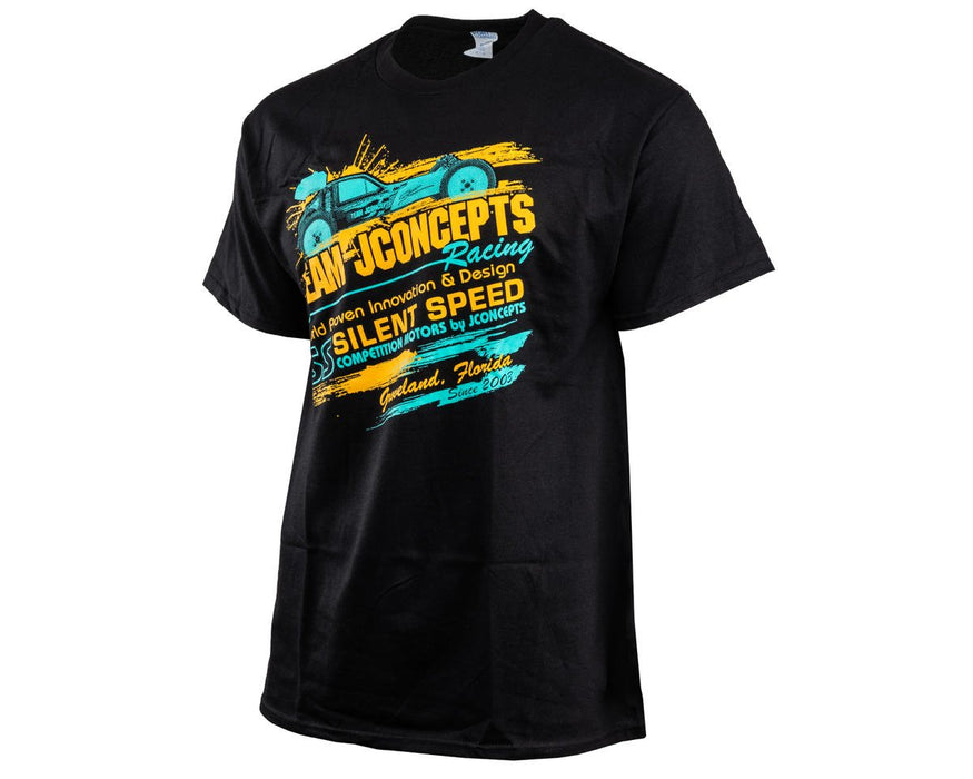 JConcepts JCO5279OL Retro T-Shirt (Orange/Teal) (L)