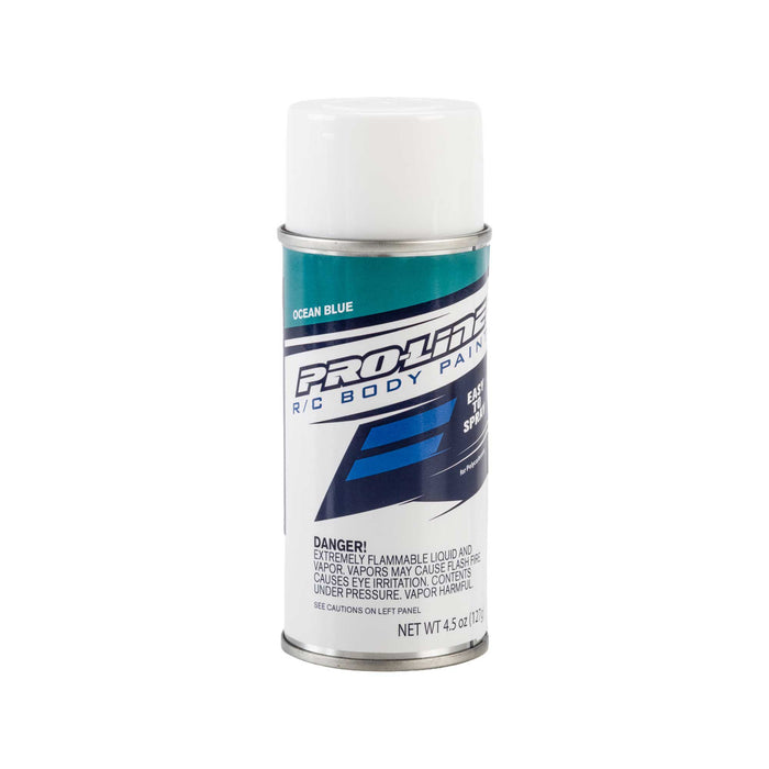 Pro-Line RC Body Spray Polycarbonate Paint Ocean Blue Teal Single 4.5 oz (127 g.) Individual Aerosol Can PRO643611