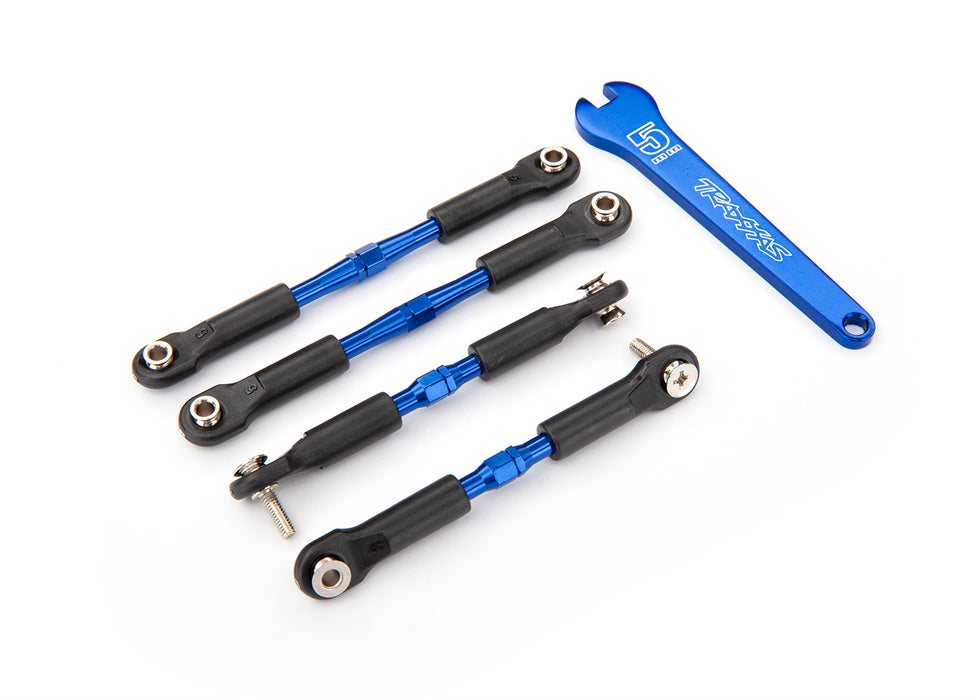 Traxxas TRA3741A Turnbuckles, aluminum BLUE anodized camber links STAMPEDE RUSTLER 2WD