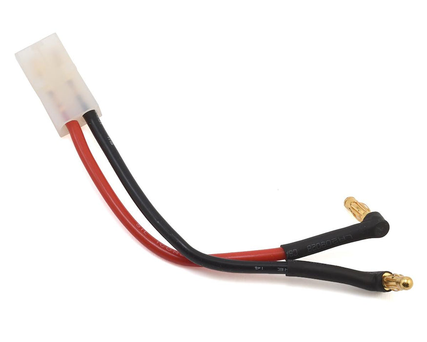 LRP LRP65838 LiPo Hardcase Wire Adapter (4mm Male Bullet to Tamiya Plug)