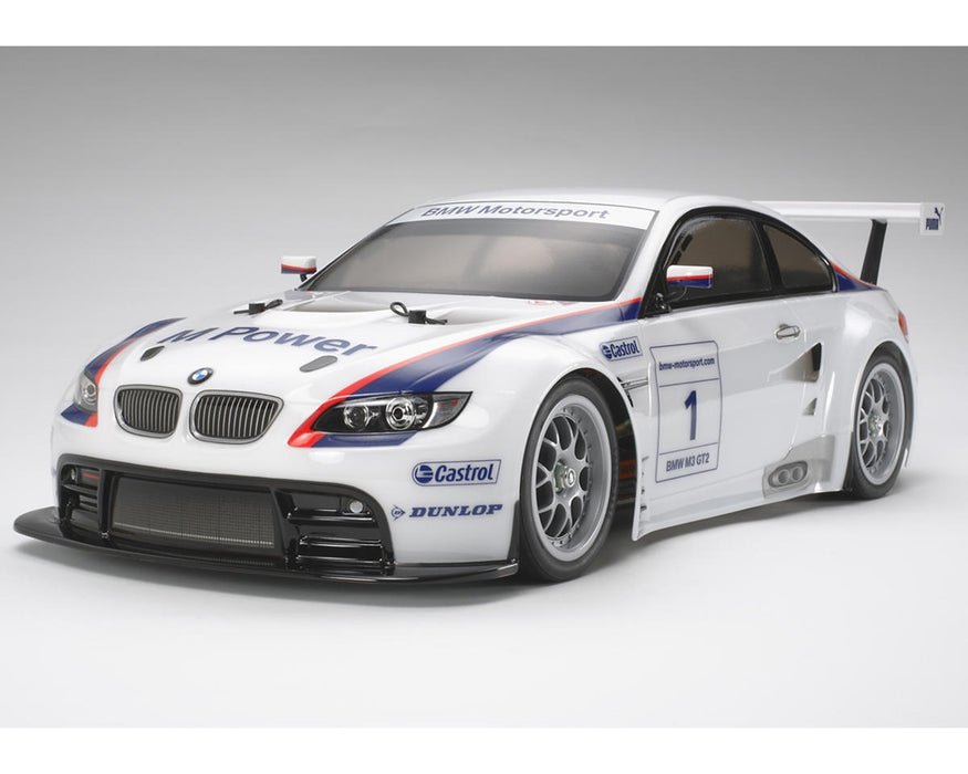 Tamiya TT-01E BMW M3 GT2 2009 1/10 4WD Electric Touring Car Kit TAM58449 (Limited Edition) Clear Body
