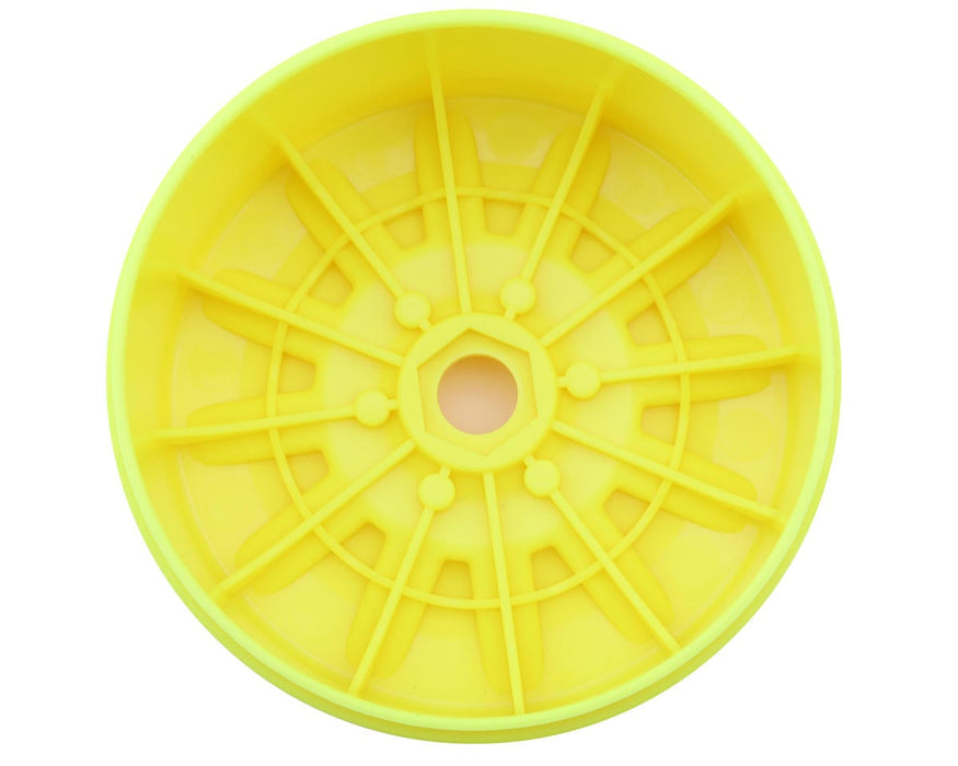 JConcepts Pioneer 4.0" Standard Offset 1/8 Truck Wheels (Yellow) (4) JCO3448Y