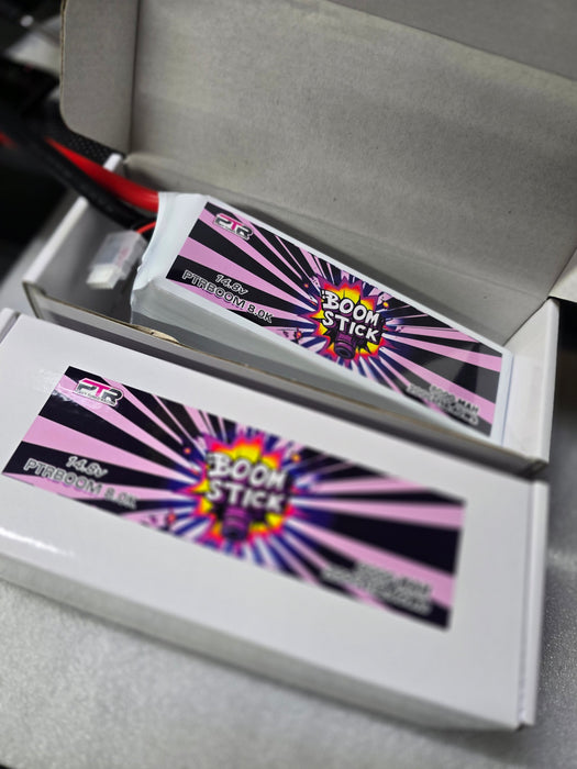 PTR PINKY TUNED RACING PTR-BOOM8.0K Boom Stick 8000mah 14.8v 200C 4s2p 118.40Wh