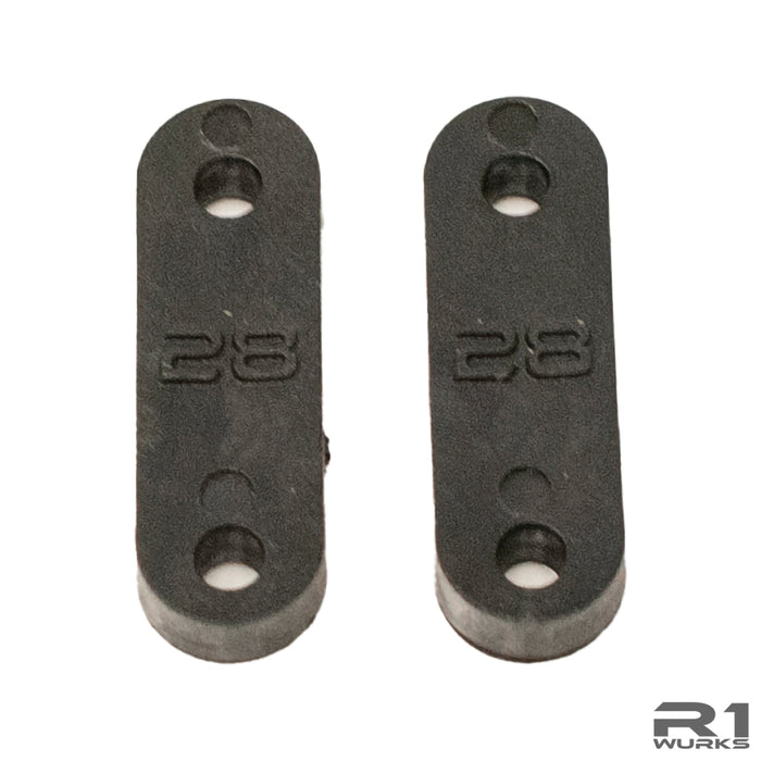 R1 WURKS R1-990265 DC1 Injection Molded Front Risers