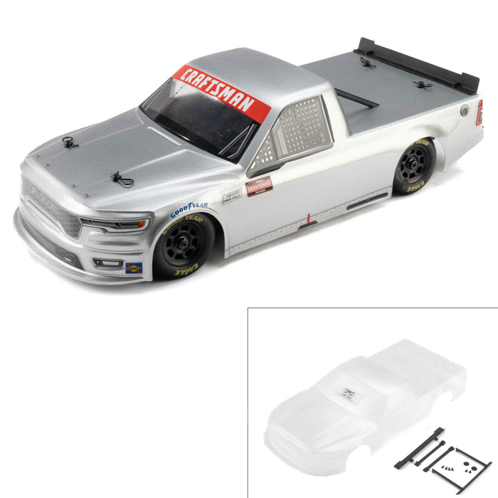 Proline PRO369917 Losi NASCAR 1/12 Pre-Cut 2026 Ram 1500 Truck Dodge Clear Body