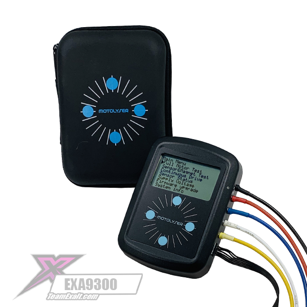 Motolyser 2 Brushless Motor Tester Unit EXA9300 TRITEP9011 MOT3001