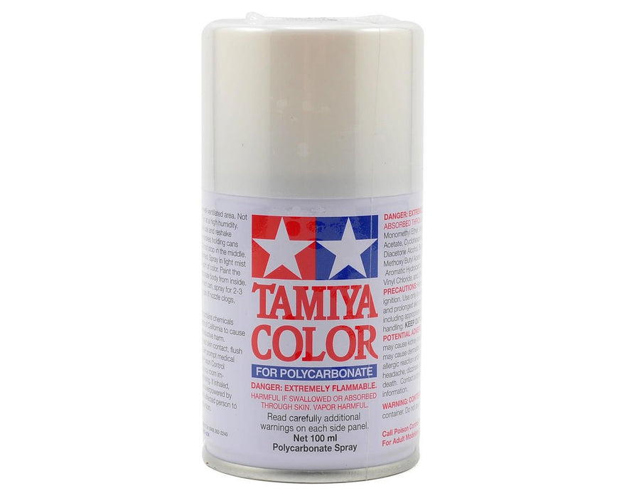 Tamiya TAM86057 PS-57 Pearl White Lexan Spray Paint (100ml)