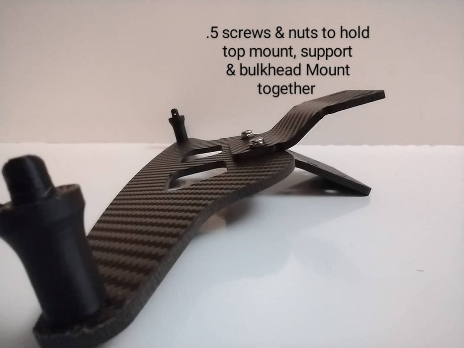 Shark RC SHK-SLHMNT Slash Street Stock / Late Model Body Mounting Kit Bumper Braces Post