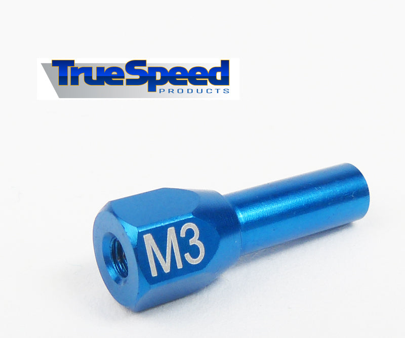 CUSTOM WORKS CW3644 3MM STEERING BELLCRANK POST (1)