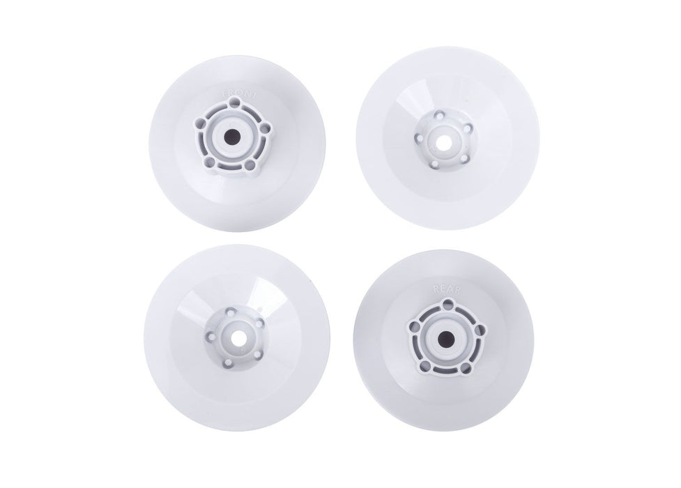 Traxxas TRA10457-WHT White Wheel Discs (4)