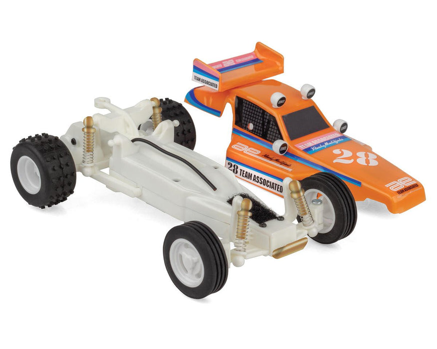 Team Associated ASC20166 RC28 Zoom 1/28 RTR 2WD Micro RC10 Buggy w/2.4GHz Radio, Integrated Battery & USB-C Cable