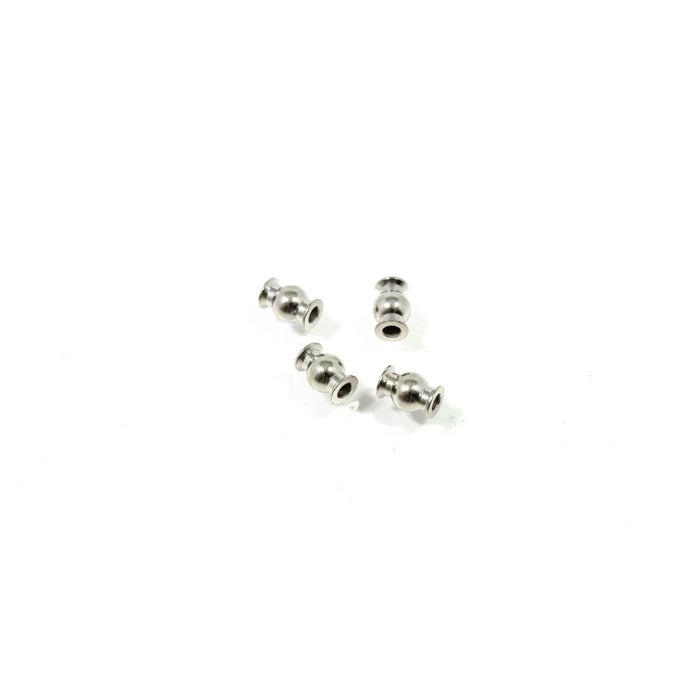 Tekno TKR8052 – Steel Pivot Balls (6.8mm, camber, strng links, steel, centered, 4pcs)