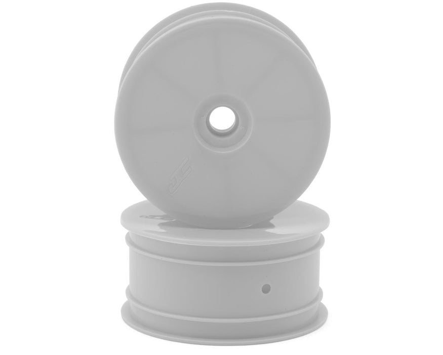 JConcepts JCO3300 RC10T Mono 2.2 Narrow Front Wheel (White) (2)