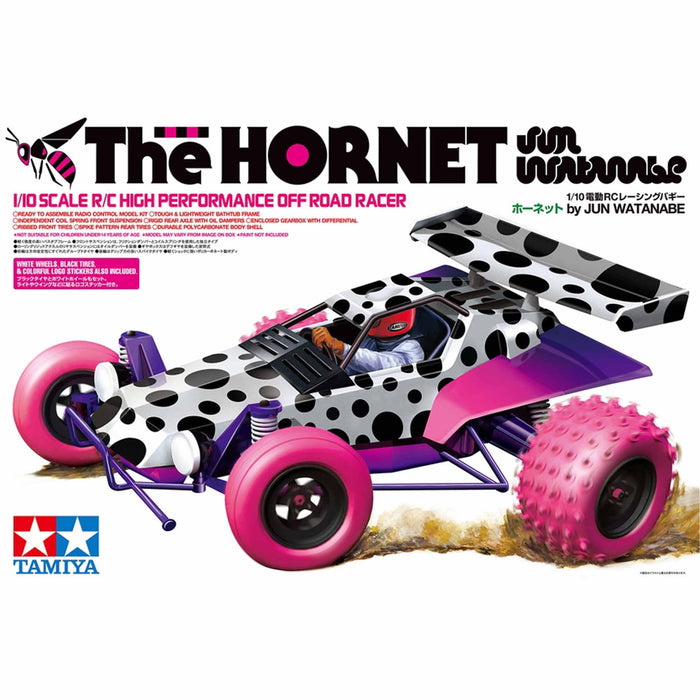Tamiya TAM58527 1/10 RC The Hornet by Jun Watanabe Limited Edition Purple Pink