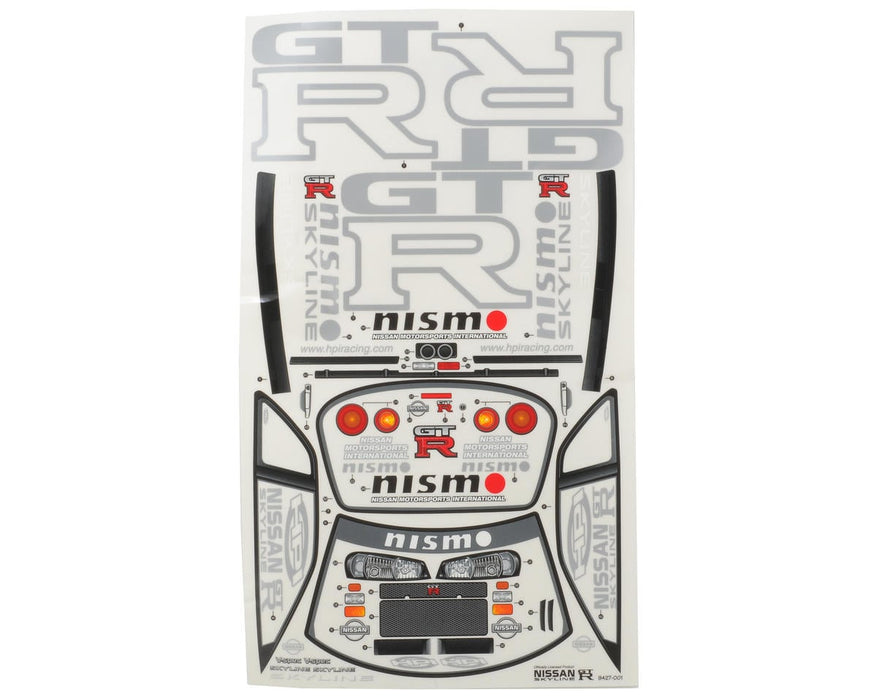 HPI Nissan Skyline R34 Gt-R Body 190mm CLEAR UNPAINTED HPI7327